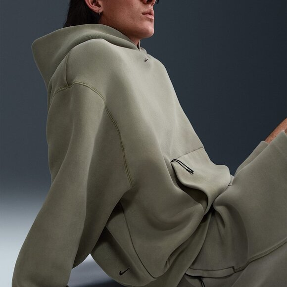 Nike Tech Fleece Hoodie Oversized Fit Heavyweight Men's XL HJ0681-320 $165 NEW - Picture 14 of 16